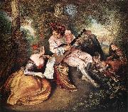 La gamme d amour WATTEAU, Antoine